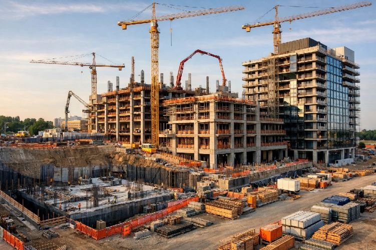 Construction progress monitoring and tracking using satellite imagery and AI for project advancement documentation