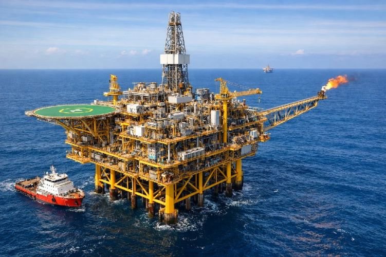 Offshore platform structural monitoring using satellite InSAR for asset integrity management