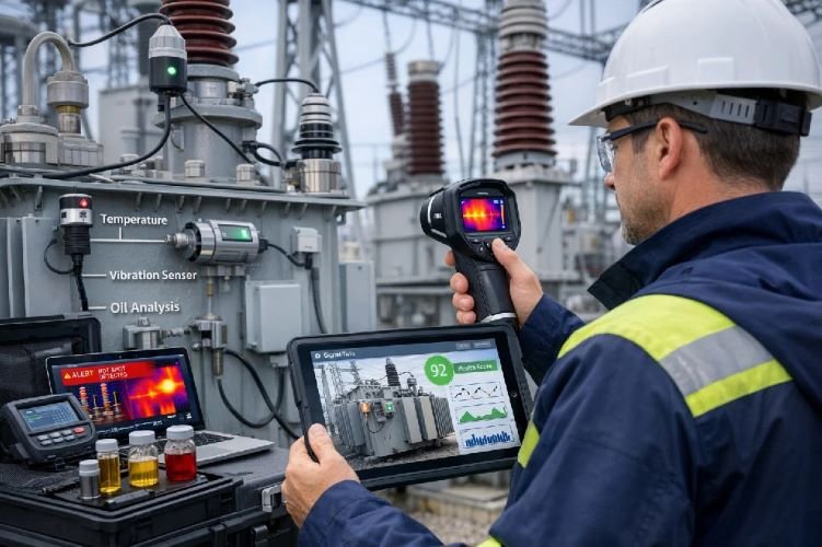 Predictive maintenance and asset health monitoring for grid modernization and utilities management