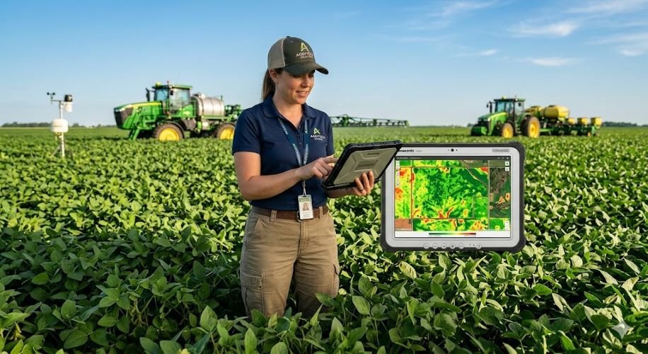 Agronomist Field Tablet Analysis