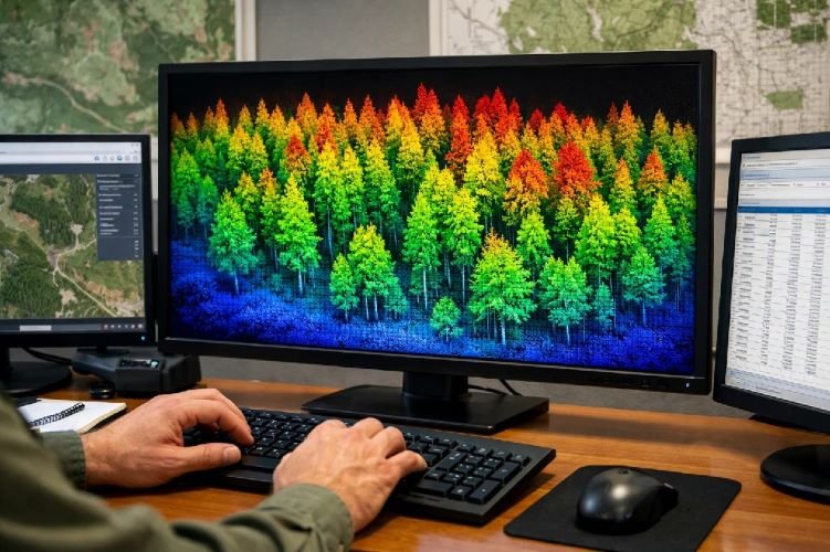 LiDAR Forest Visualization