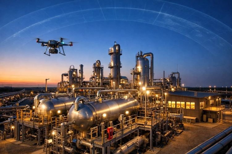 Modern Natural Gas Processing Facility Monitoring