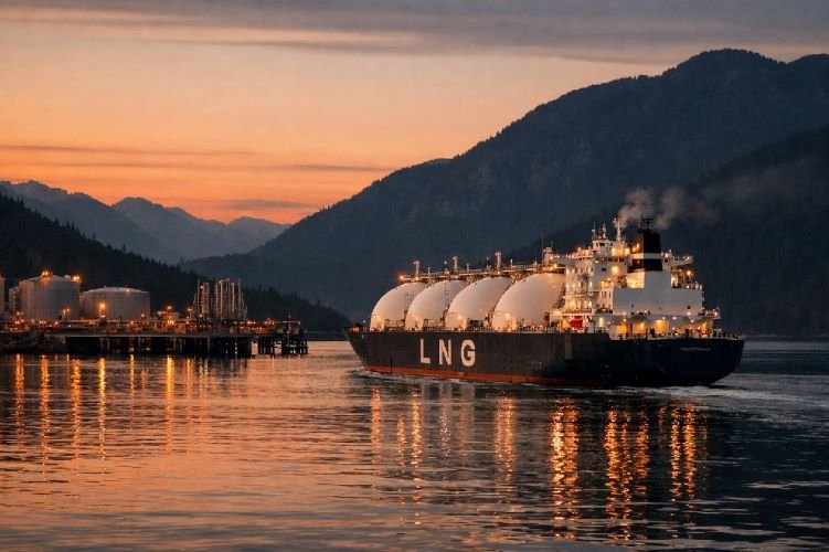 LNG Canada Kitimat export terminal British Columbia tanker methane intensity