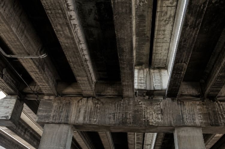 bridge monitoring system underside concrete inspection access structural