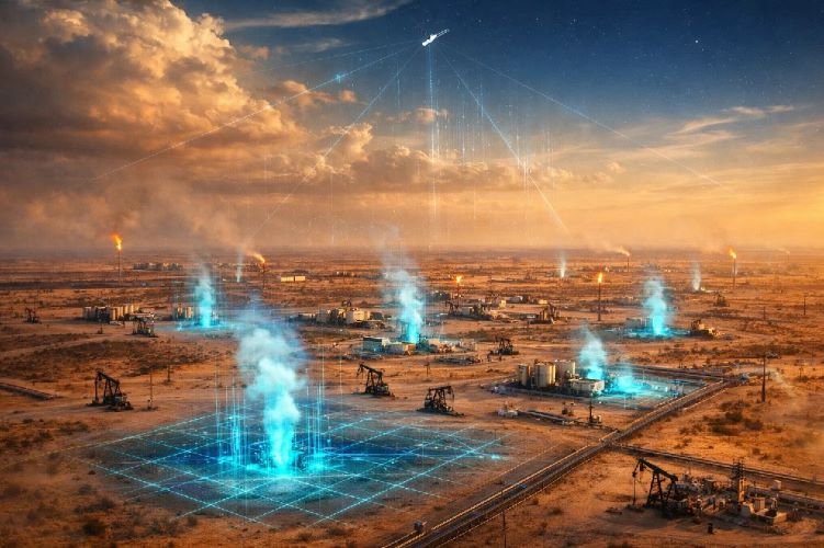 Satellite Methane Detection Over Permian Basin Oil Field