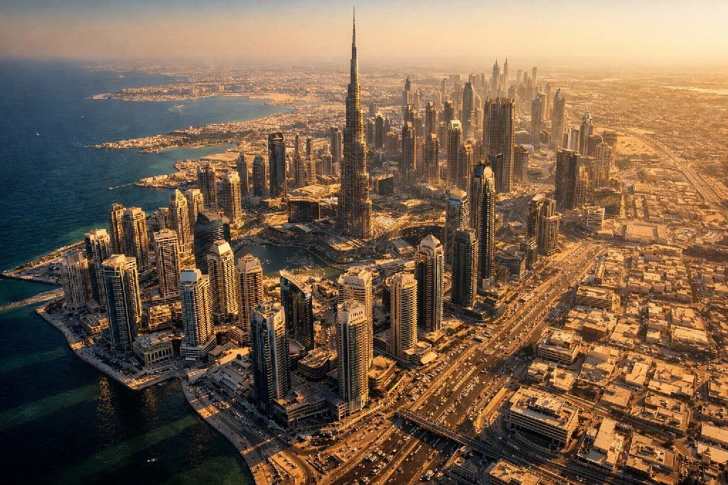 urban heat island in Dubai